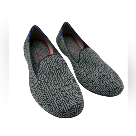 Rothy's The Loafer in Charcoal Grid Retired Pattern Women's Size 8 - Picture 10 of 11